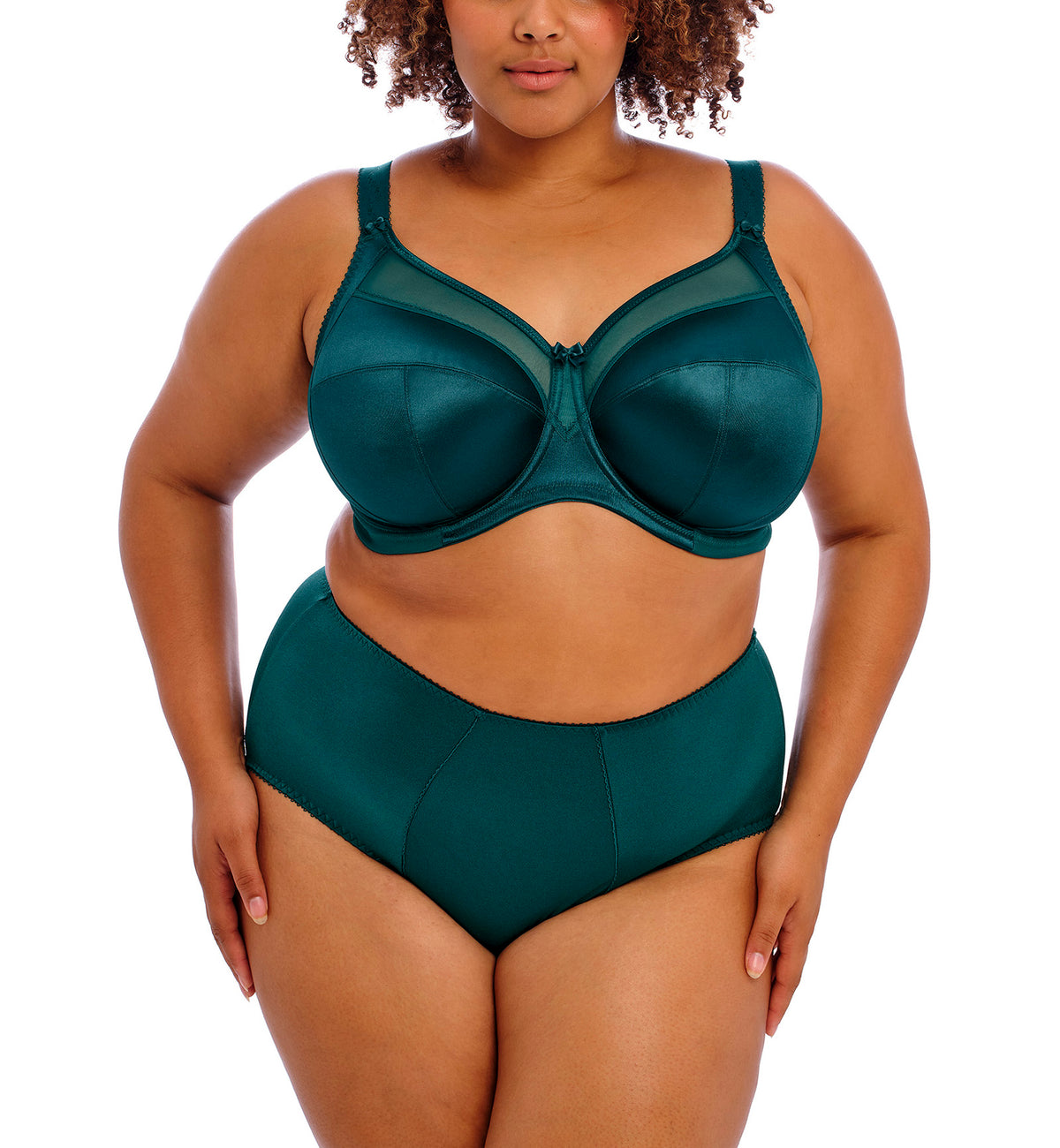 Goddess Keira Matching Brief (6095),Medium,Deep Teal - Deep Teal,Medium