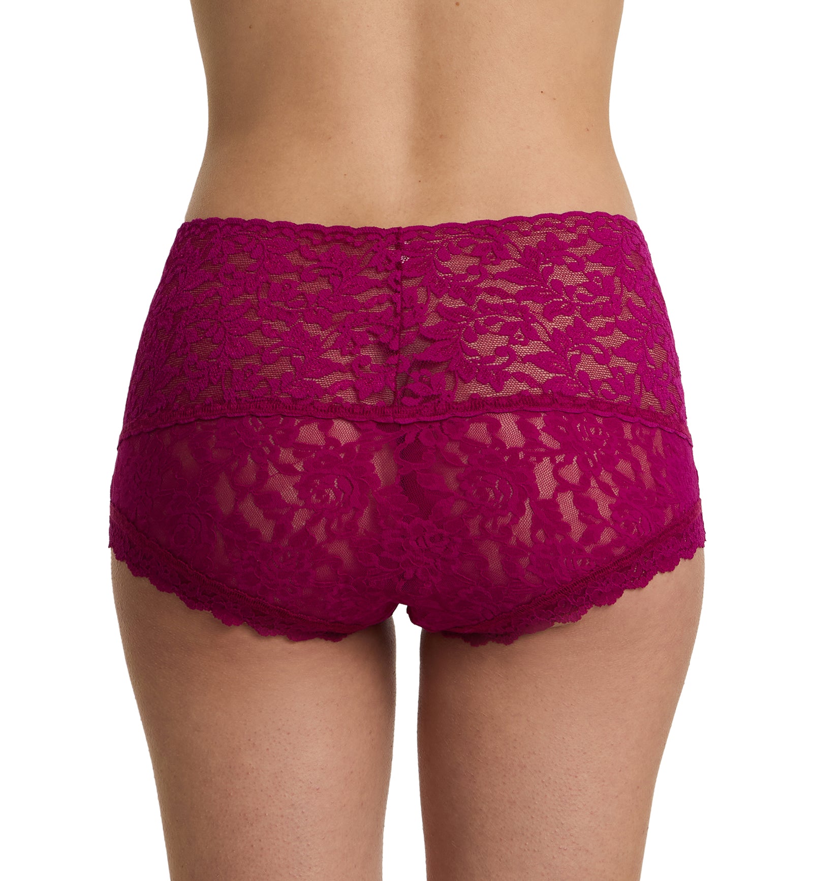 Hanky Panky Signature Lace Retro Boyshort (9K1204),Small,From The Vine - From The Vine,Small