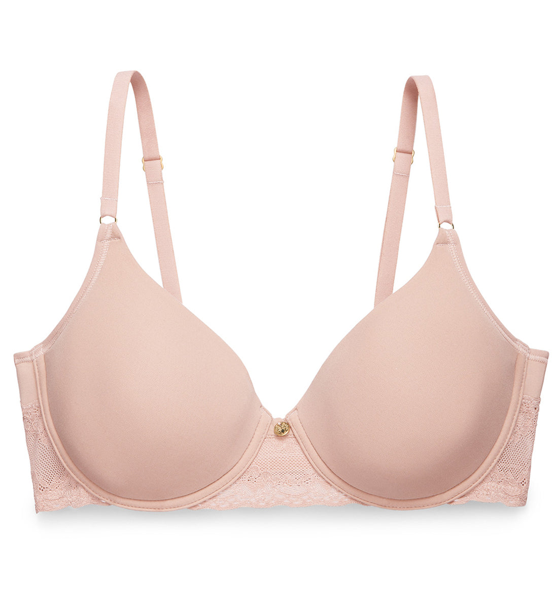 Natori Bliss Perfection Contour Underwire Bra (721154),30C,Rose Beige - Rose Beige,30C