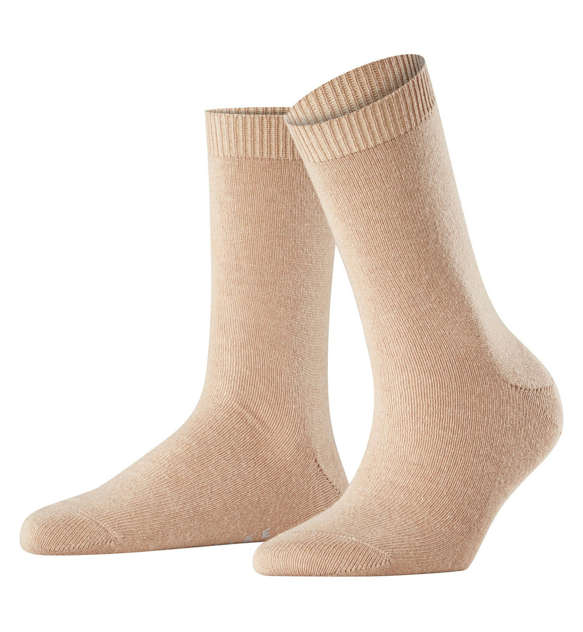 FALKE Cosy Wool Crew Socks (47548),5/7.5,Camel - Camel,5/7.5