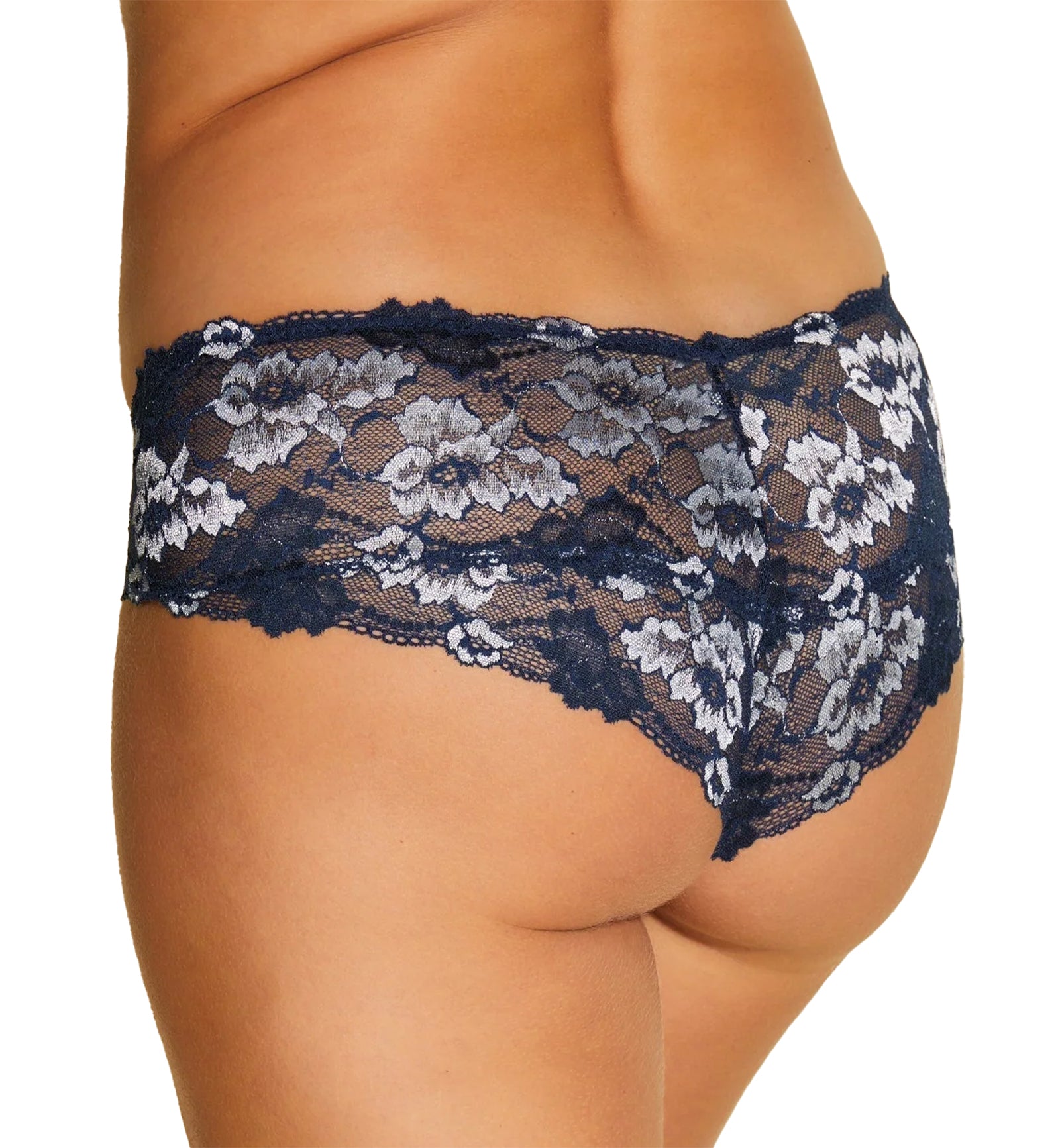 Cosabella Savona Low Rise Hotpant (SAVON0723),Medium,Nocturnal/Ivory - Nocturnal/Ivory,Medium