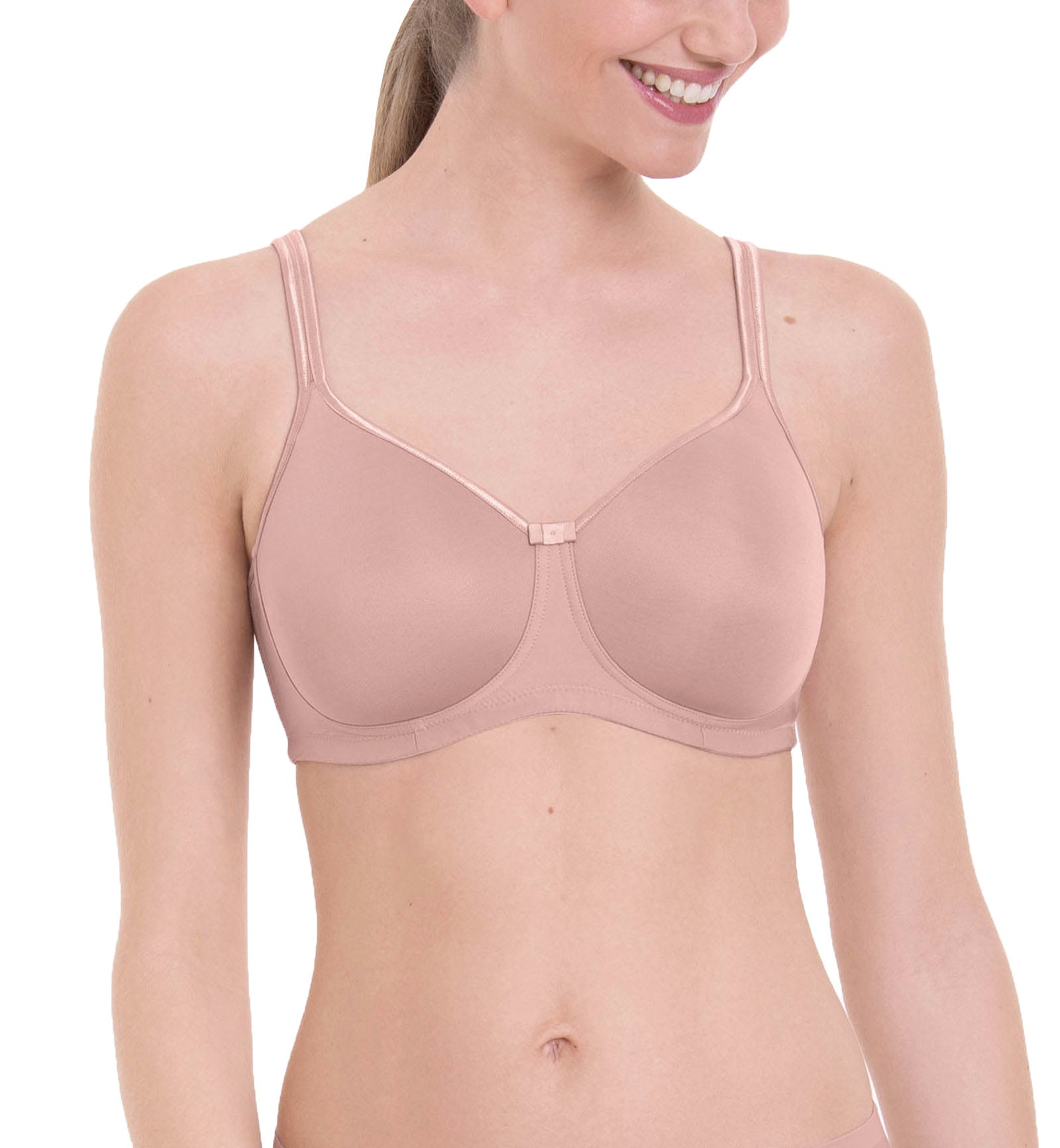 Anita Care Tonya Post Mastectomy Molded Softcup Bra (5706X),32A,Rosewood - Rosewood,32A