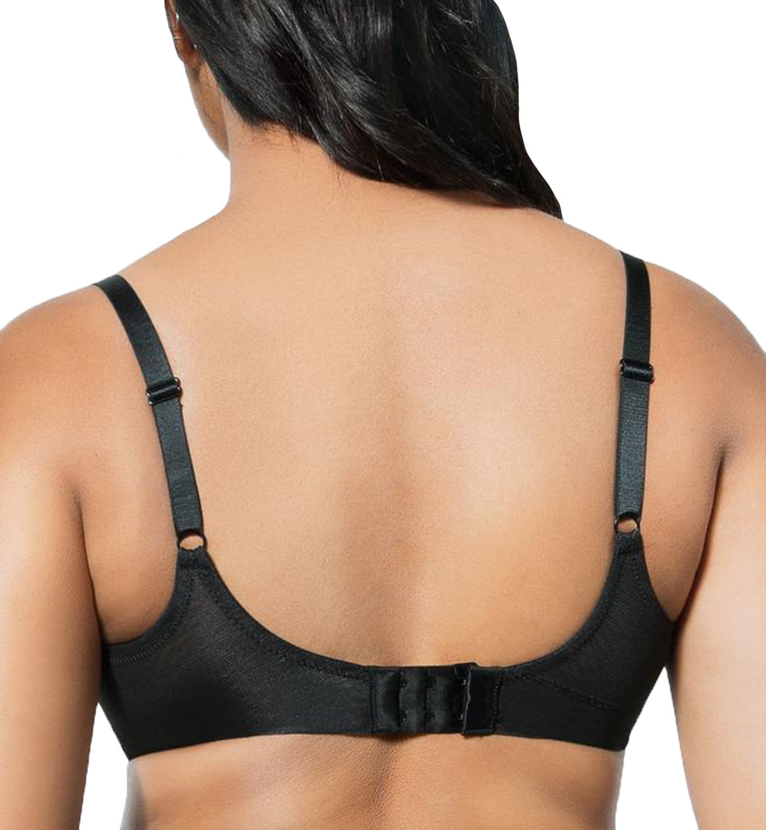 Parfait Shea Sheer Unlined Plunge Underwire Bra (P6062),30DD,Black - Black,30DD