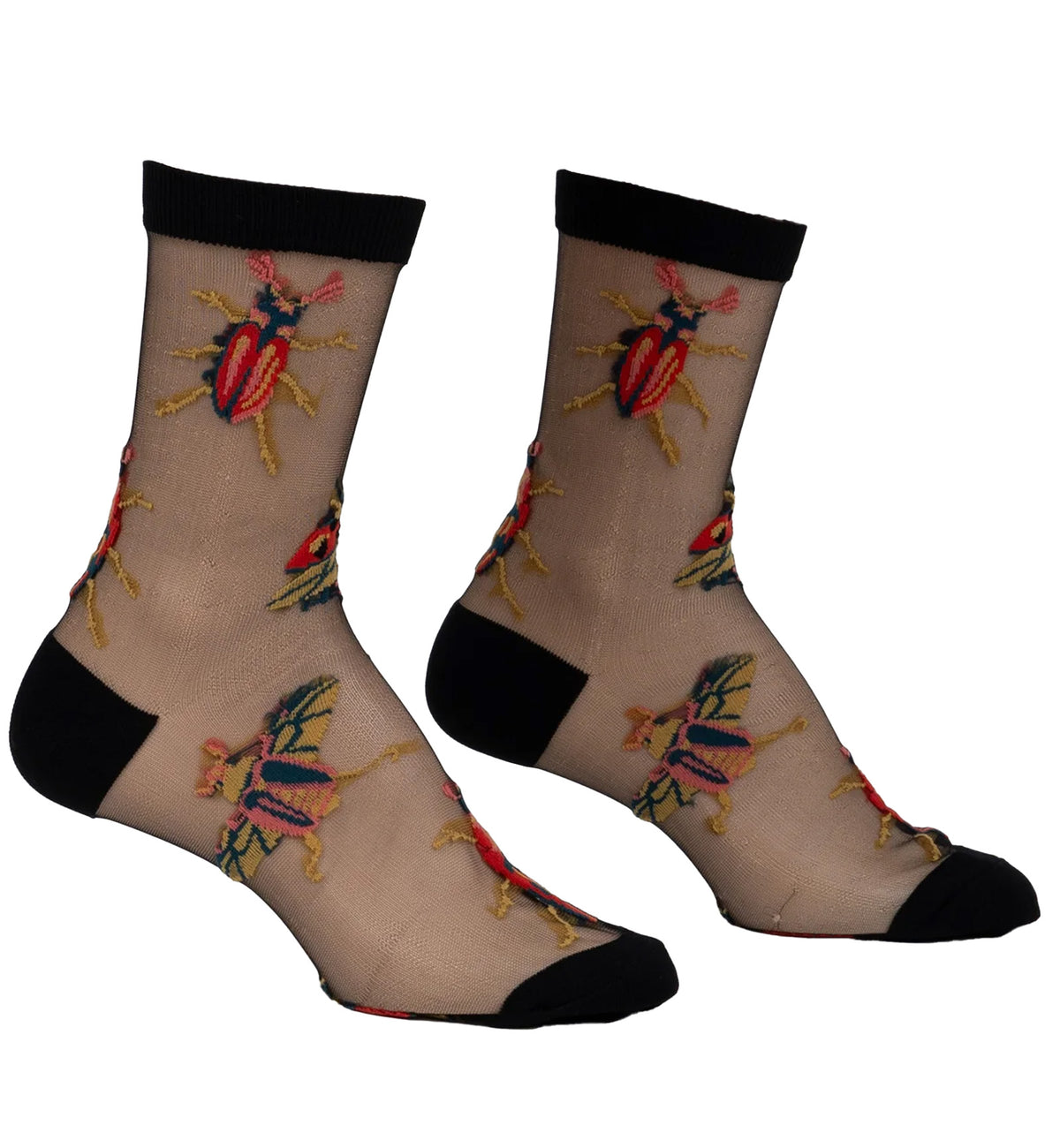 SOCK it to me Sheer Crew Socks (H0023),The Beetles - The Beetles,One Size