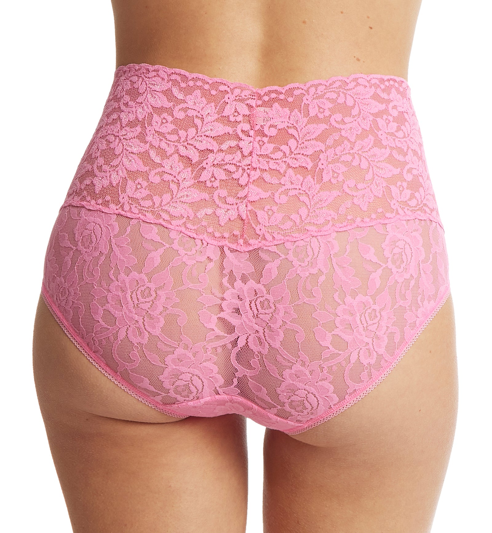 Hanky Panky Retro Lace V-kini (9K2124),Small,Taffy - Taffy,Small