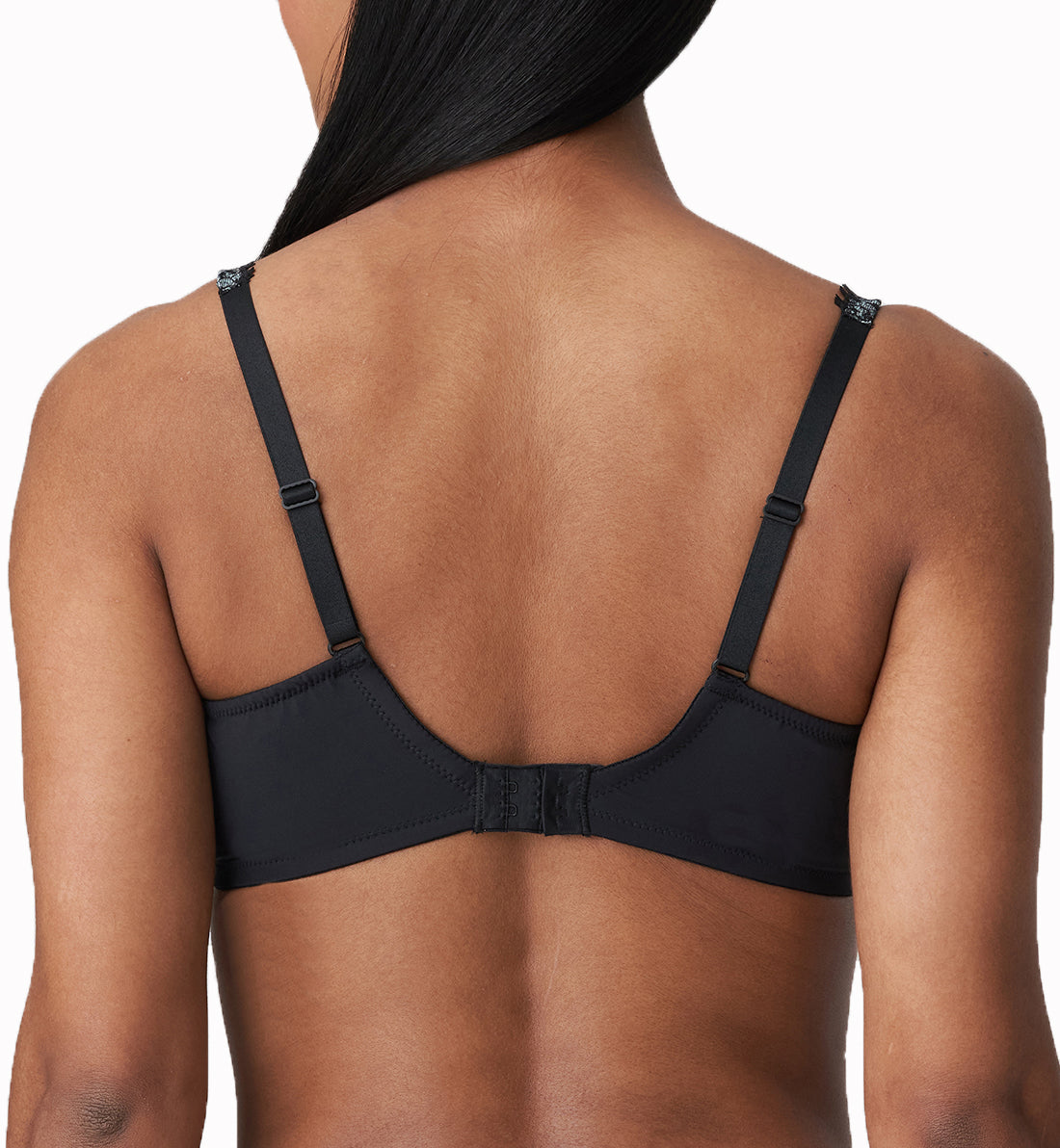 PrimaDonna Twist Rose Sauvage Full Cup Underwire Bra (0142080),32D,Black - Black,32D