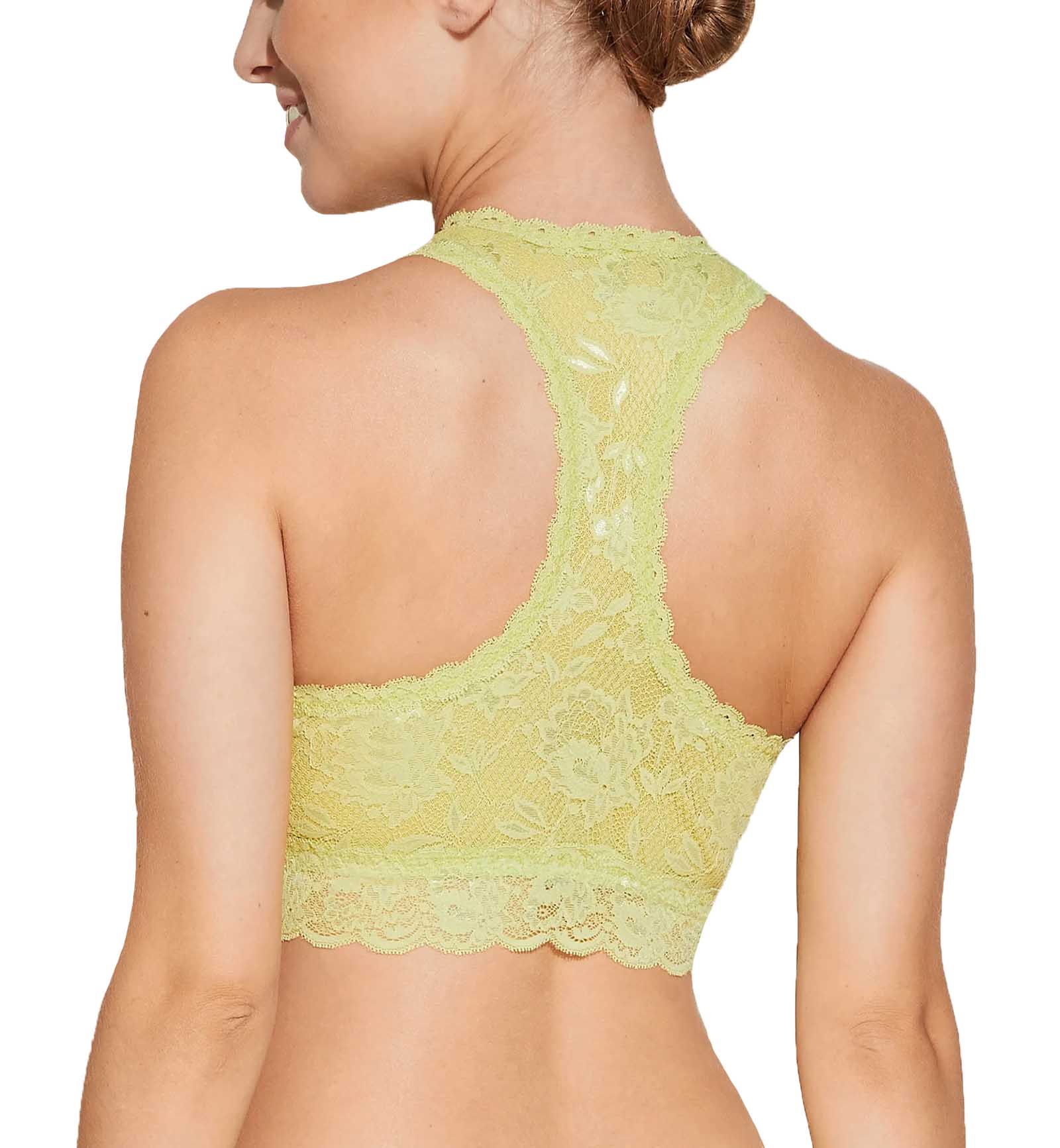 Cosabella NSN CURVY Racie Racerback Bralette (NEVER1355),Petite,Chakra Green - Chakra Green,Petite