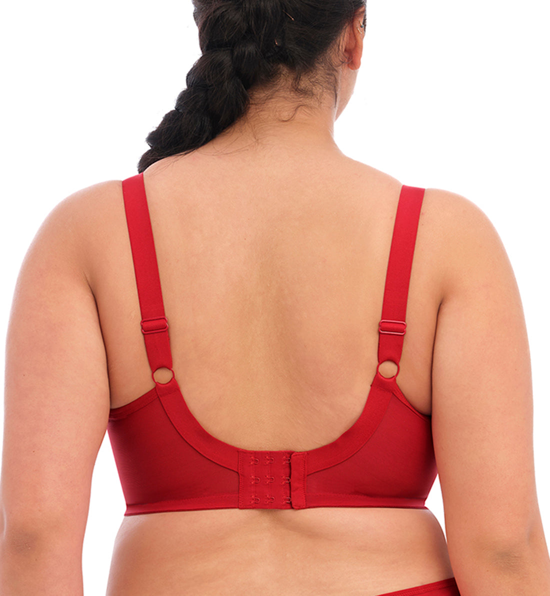 Elomi Priya Plunge Underwire Bra (4550),32GG,Haute Red - Haute Red,32GG