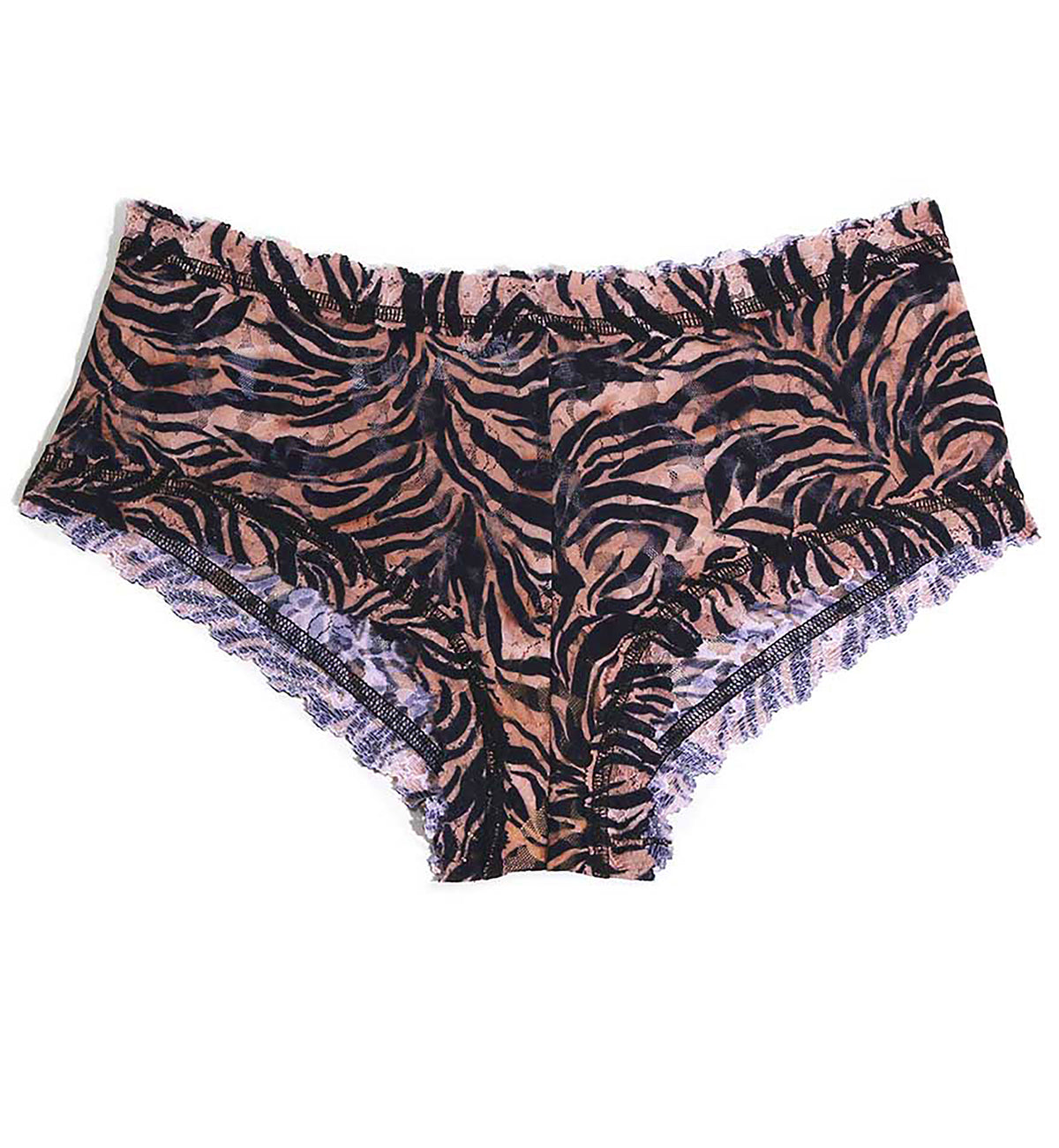 Hanky Panky Signature Lace Printed Boyshort (PR4812P),XS,Wild Thing - Wild Thing,XS