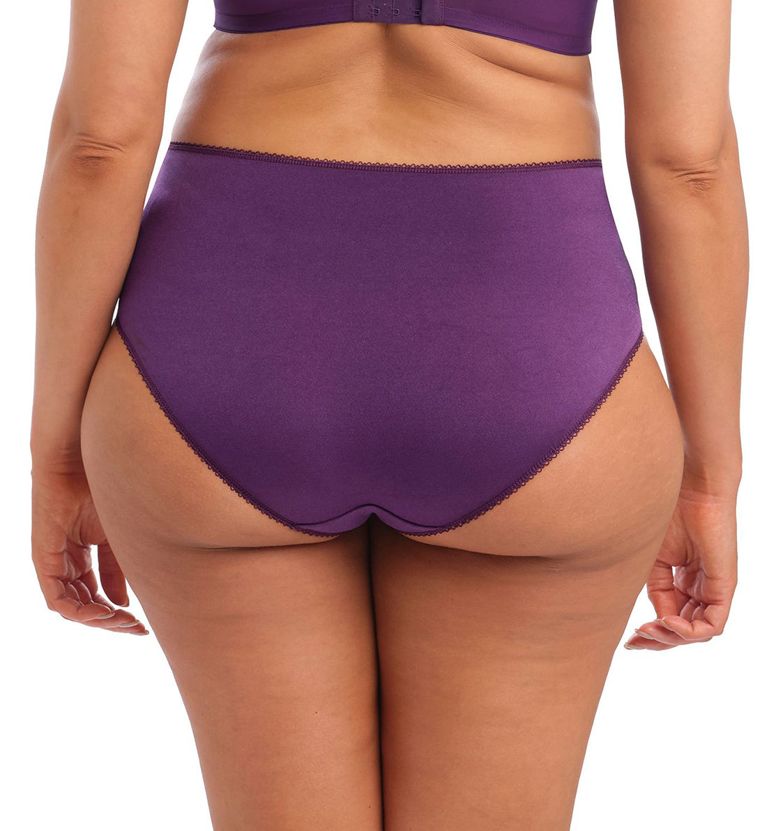 Elomi Cate Full Panty Brief (4036),XXL,Plum - Plum,XXL