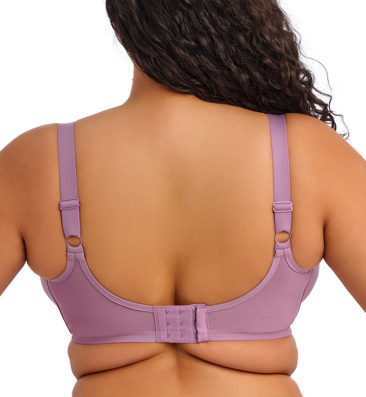 Elomi Smooth Unlined Underwire Molded Bra (4301),32GG,Heather - Heather,32GG