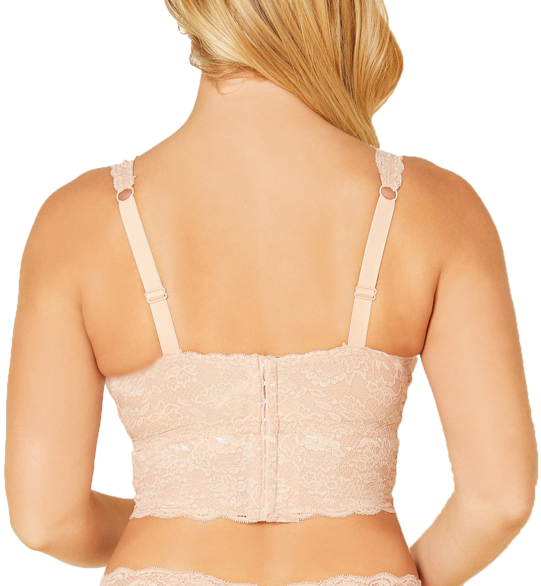 Cosabella Never Say Never CURVY Plungie Longline Bralette (NEVER1385),XS,Sette - Sette,XS