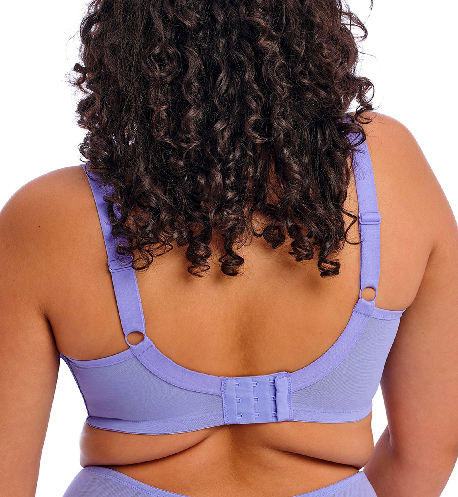 Elomi Brianna Plunge Underwire Bra (8080),32GG,Jacaranda - Jacaranda,32GG