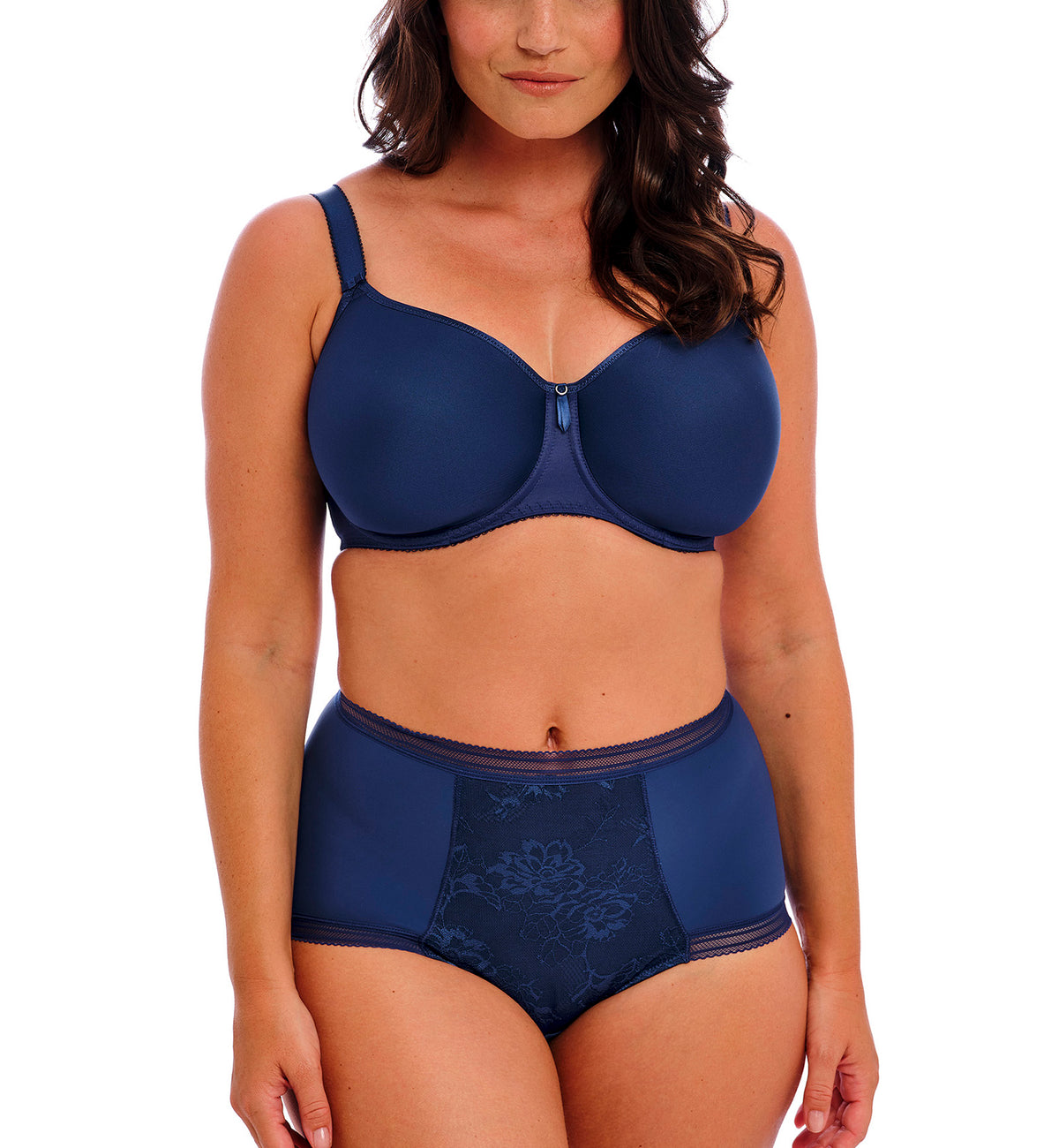 Fantasie Rebecca Essentials Molded Spacer Underwire Bra (101310),30F,French Navy - French Navy,30F