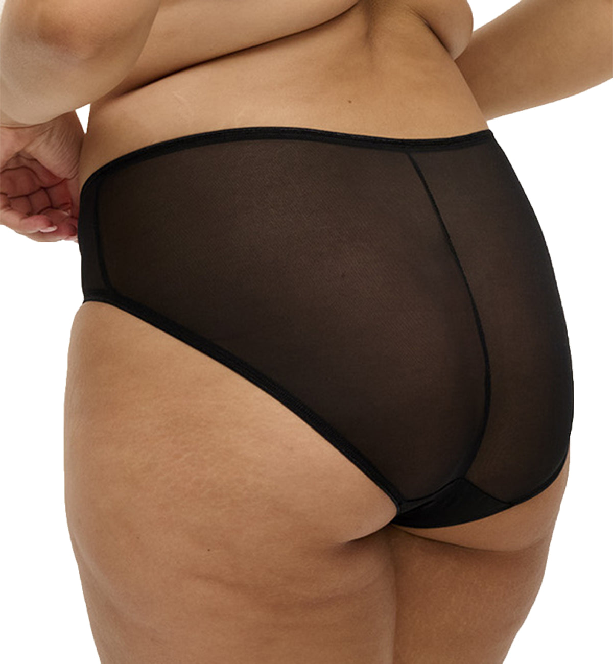 Elomi Matilda Matching Panty Brief (8905),XL,Black - Black,XL