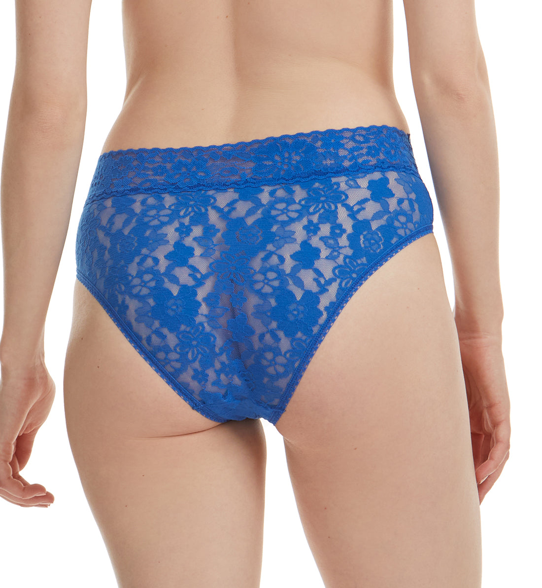 Hanky Panky Daily Lace Girl Brief (772441),XS,Bold Blue - Bold Blue,XS