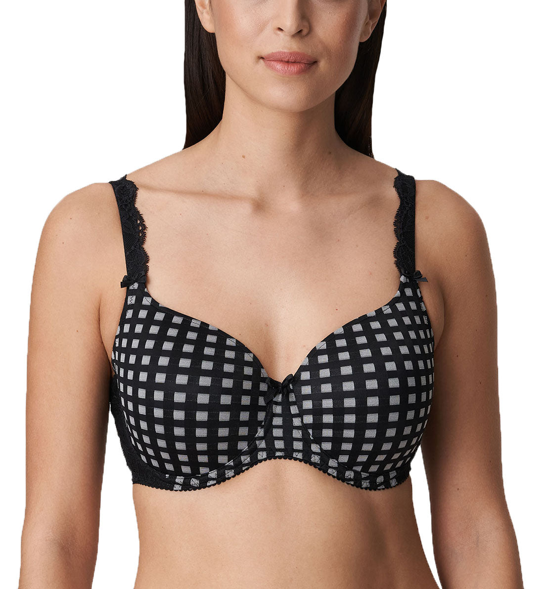 PrimaDonna Madison Padded Underwire Bra (0262121),36F,Crystal Black - Crystal Black,36F