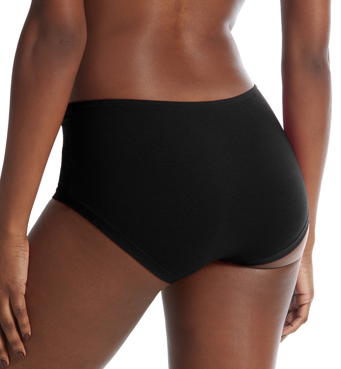 Hanky Panky Play Cotton Boyshort (721284),XL/XXL,Black - Black,XL/XXL