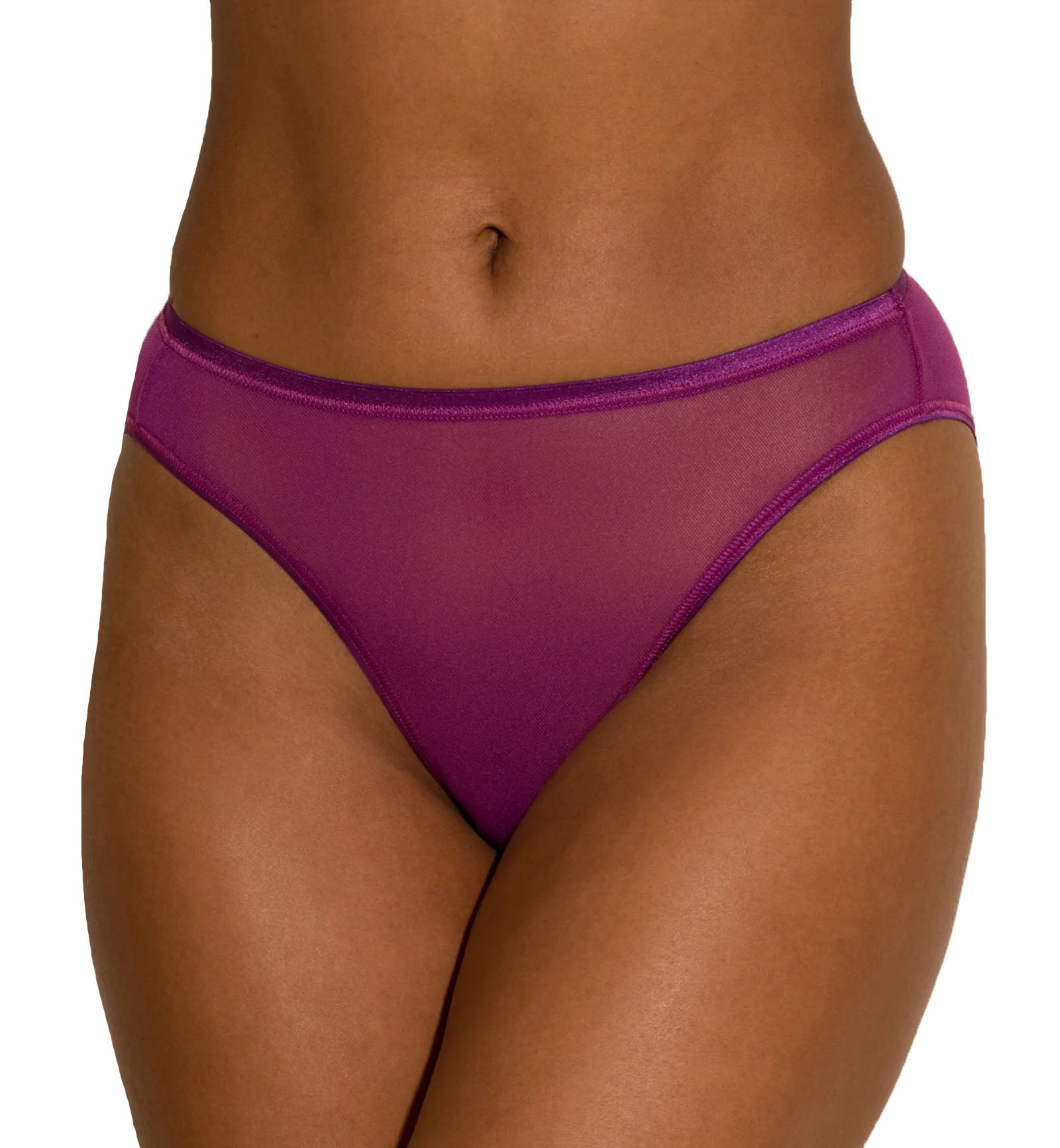 Cosabella Soire Confidence High Waist Bikini Panty (SOIRC0561),Small,Swiss Beet - Swiss Beet,Small