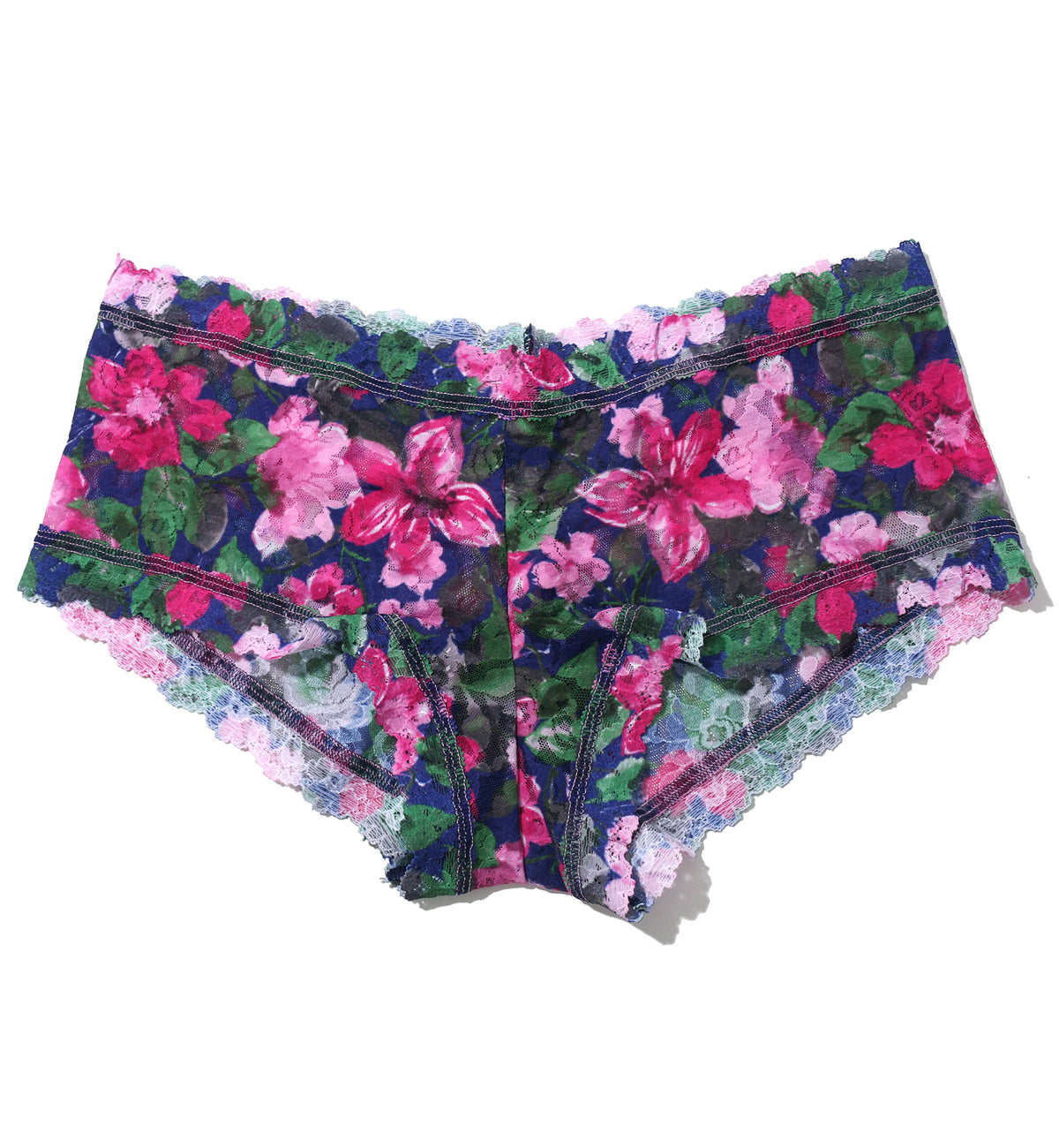 Hanky Panky Signature Lace Printed Boyshort (PR4812P),XS,Tis The Season - Tis The Season,XS