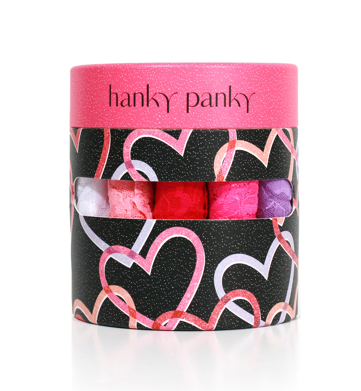 Hanky Panky 5-PACK Signature Lace Low Rise Thong (49115PK),Holiday23 FPRV - FPRV,One Size