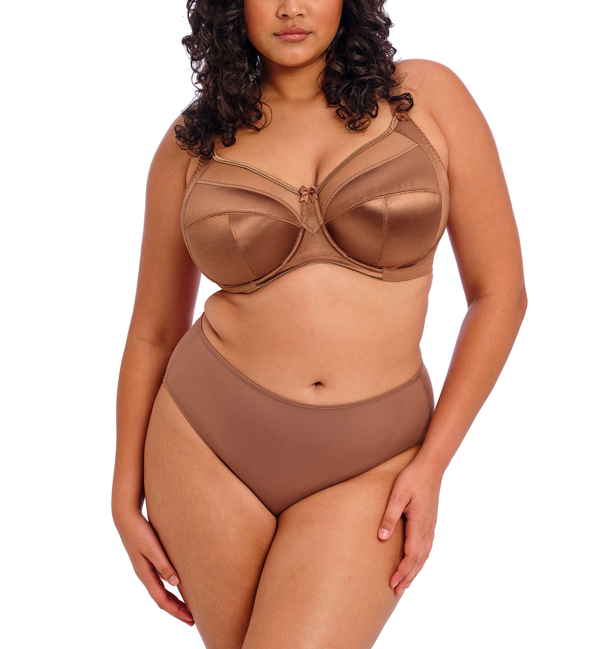 Goddess Keira Support Underwire Bra (6090),34J,Cinnamon - Cinnamon,34J