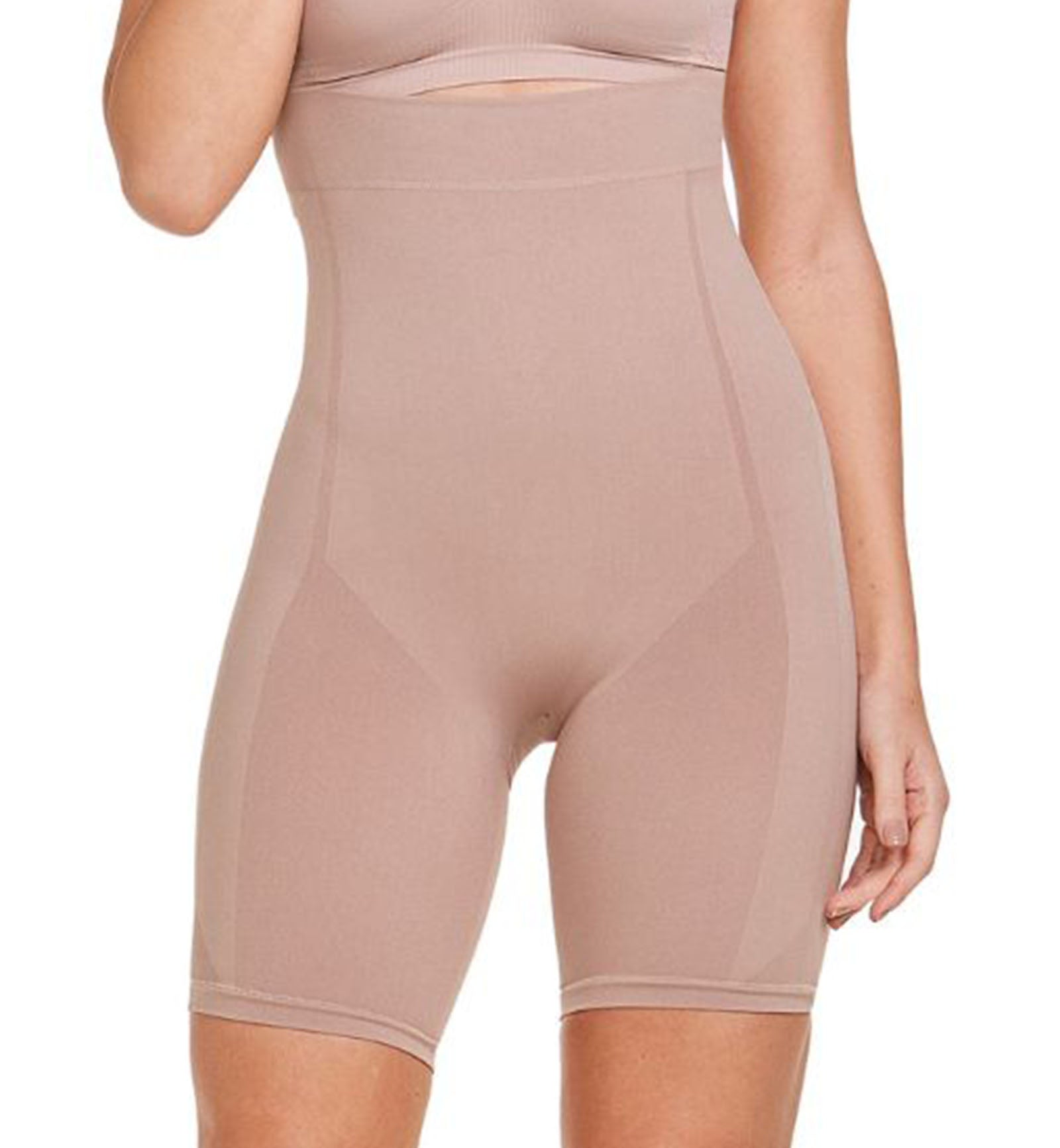 Plie Shapewear Bermuda Abdominal Shaping Short (50504),Small,Base - Base,Small