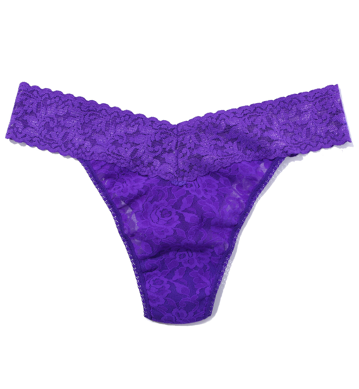 Hanky Panky Signature Lace Original Rise Thong (4811P),Verbena - Verbena,One Size