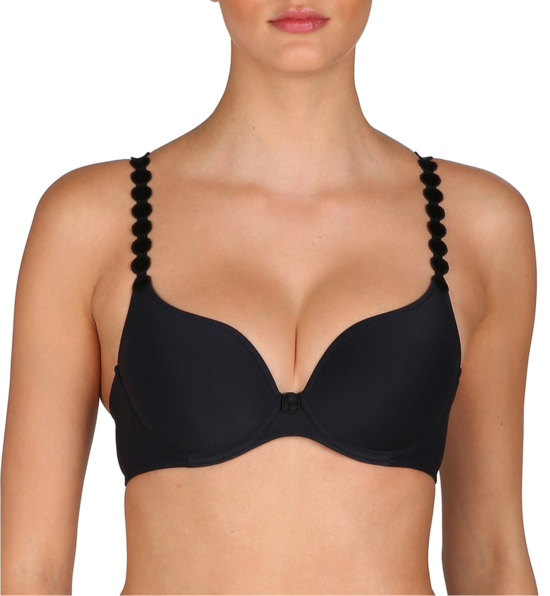 Marie Jo Tom Convertible Seamless Underwire Bra (0120826),30C,Charcoal - Charcoal,30C