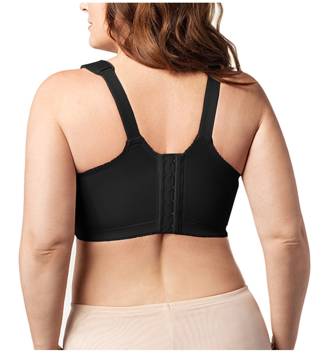 Elila Kaylee 3-Part Cup Full Support Softcup (1505),36N,Black - Black,36N