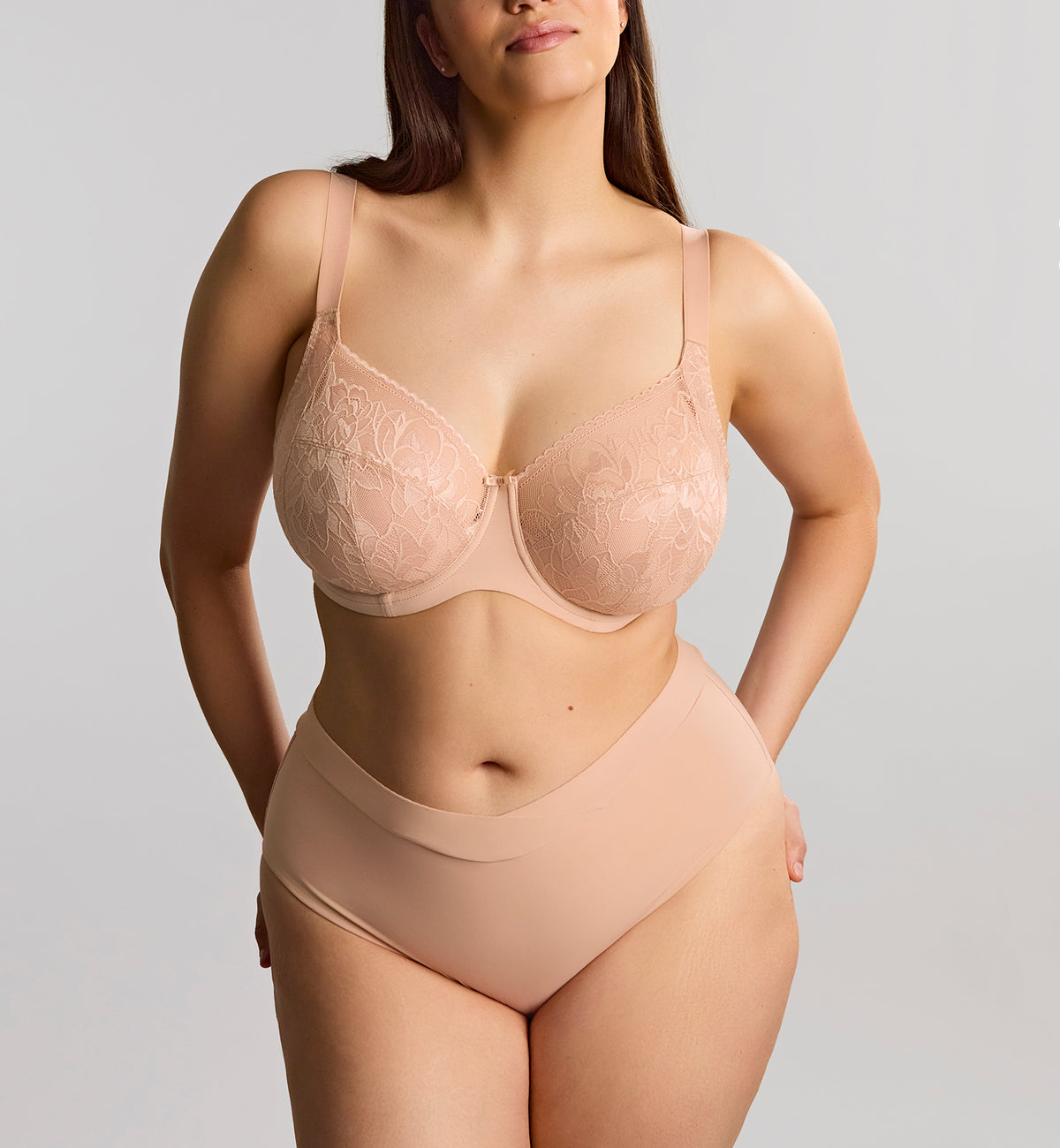 Sculptresse Body Deep Brief (11484),Medium,Cameo Rose - Cameo Rose,Medium