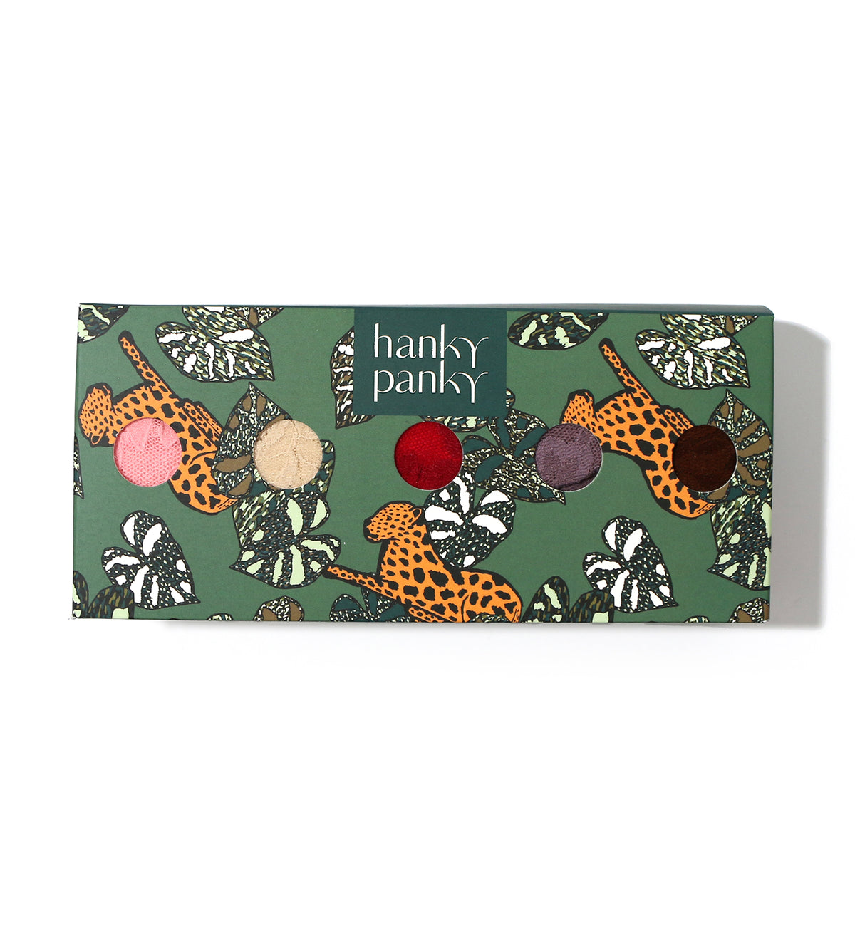 Hanky Panky 5-PACK Signature Lace Original Rise Thong (48115PK),Prowling - Pink Lemonade/Sand/Fine Wine/Dusk/Dark Cocoa,One Size