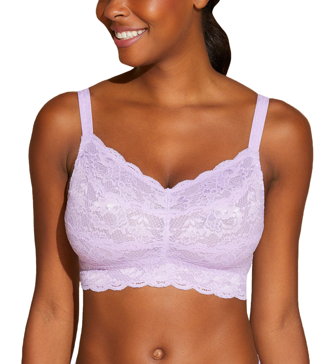 Cosabella Never Say Never CURVY Sweetie Bralette (NEVER1310),XS,Icy Violet - Icy Violet,XS