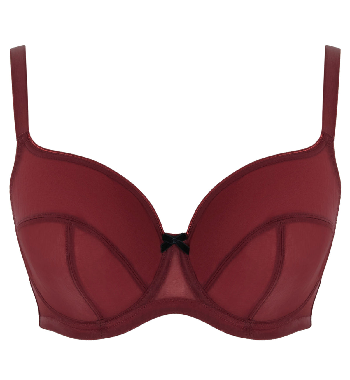 Panache Tango Essence Underwire Balconette Bra (10961),30G,Cherry Red - Cherry Red,30G