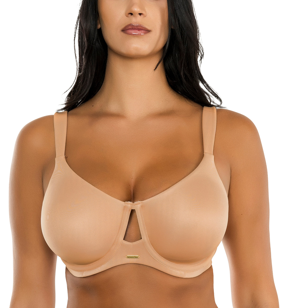 Parfait Emily Unlined Seamless Full Cup Underwire Bra (P7800),30D,Warm Sand - Warm Sand,30D