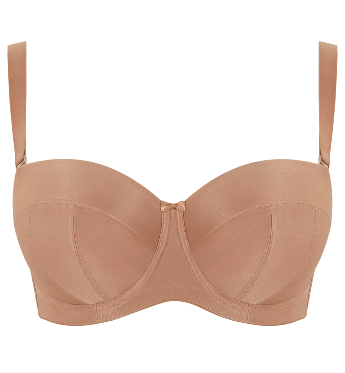 Panache Alice Strapless Underwire Bra (11040),30D,Honey - Honey,30D
