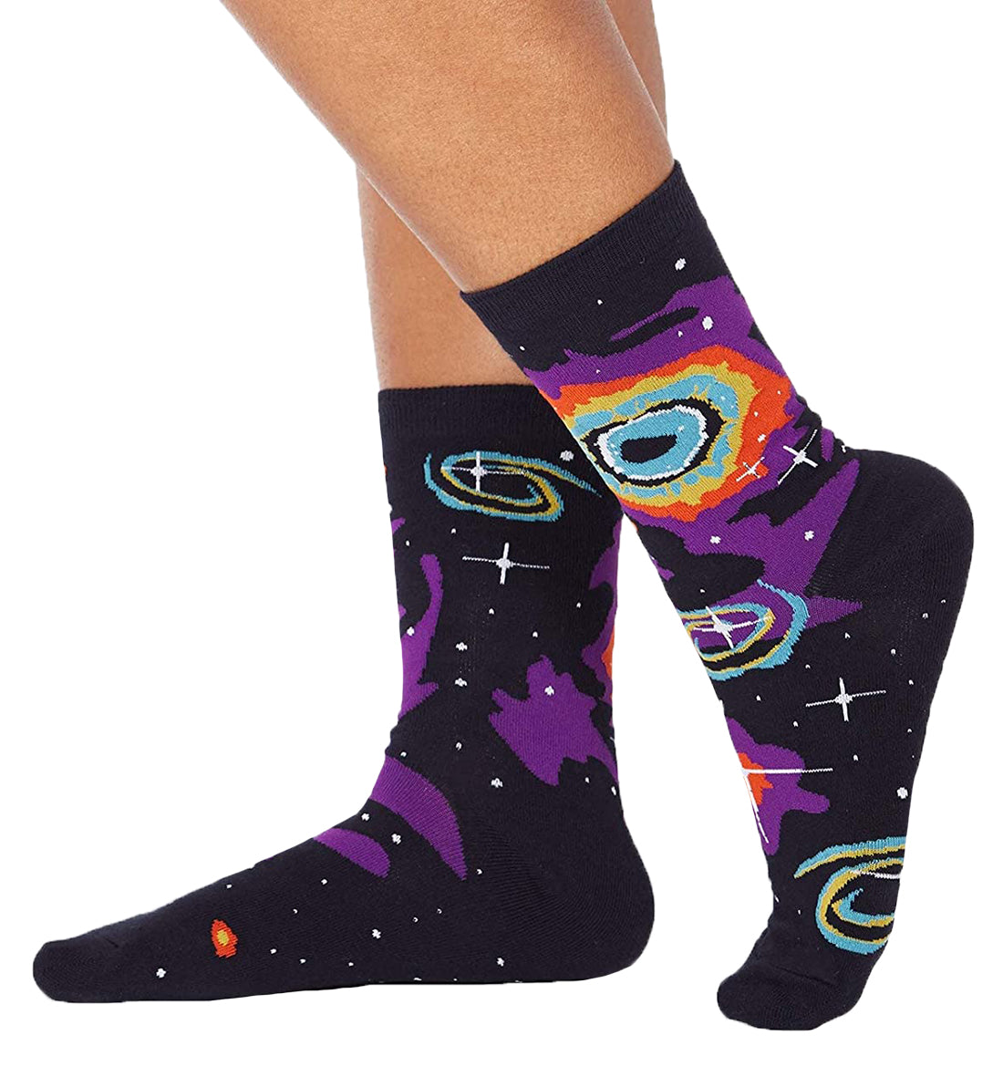 SOCK it to me Women's Crew Socks (w0212),Helix Nebula - Helix Nebula,One Size