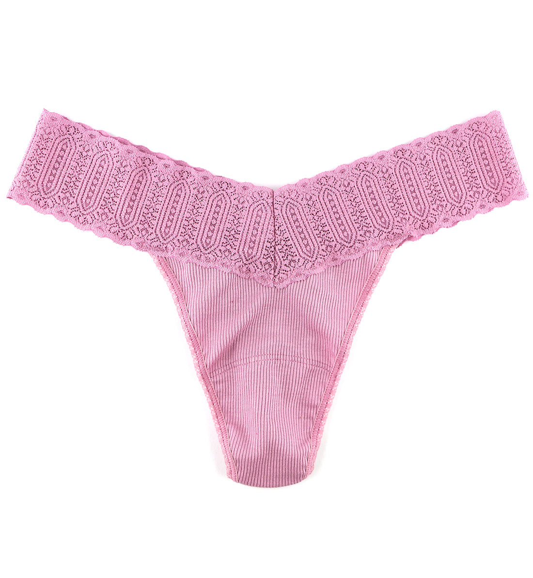 Hanky Panky Eco Rib Low Rise Thong (671581),Feather - Feather,One Size