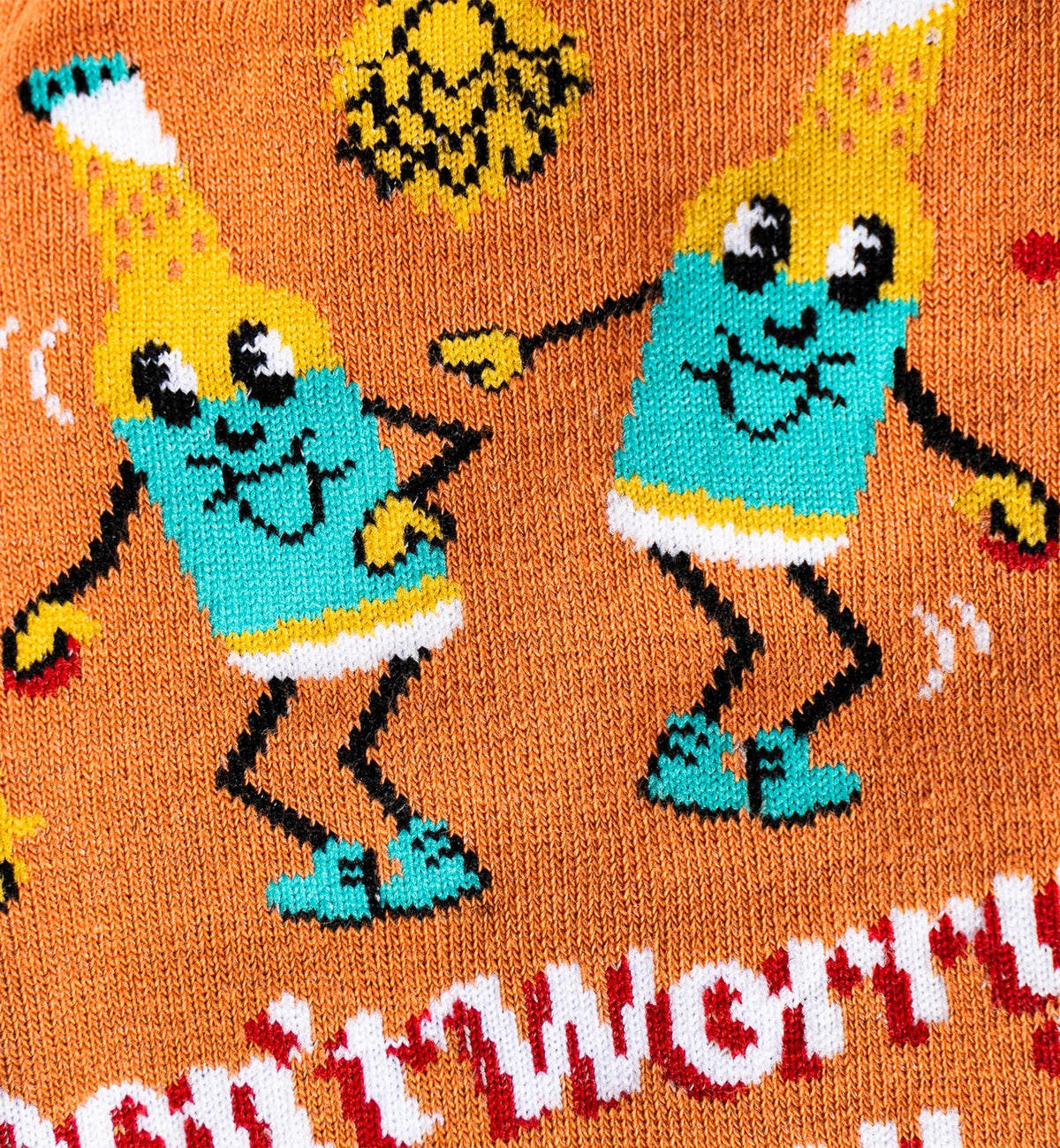 SOCK it to me Men's Crew Socks (MEF0665),Don't Worry Be Hoppy - Don't Worry Be Hoppy,One Size