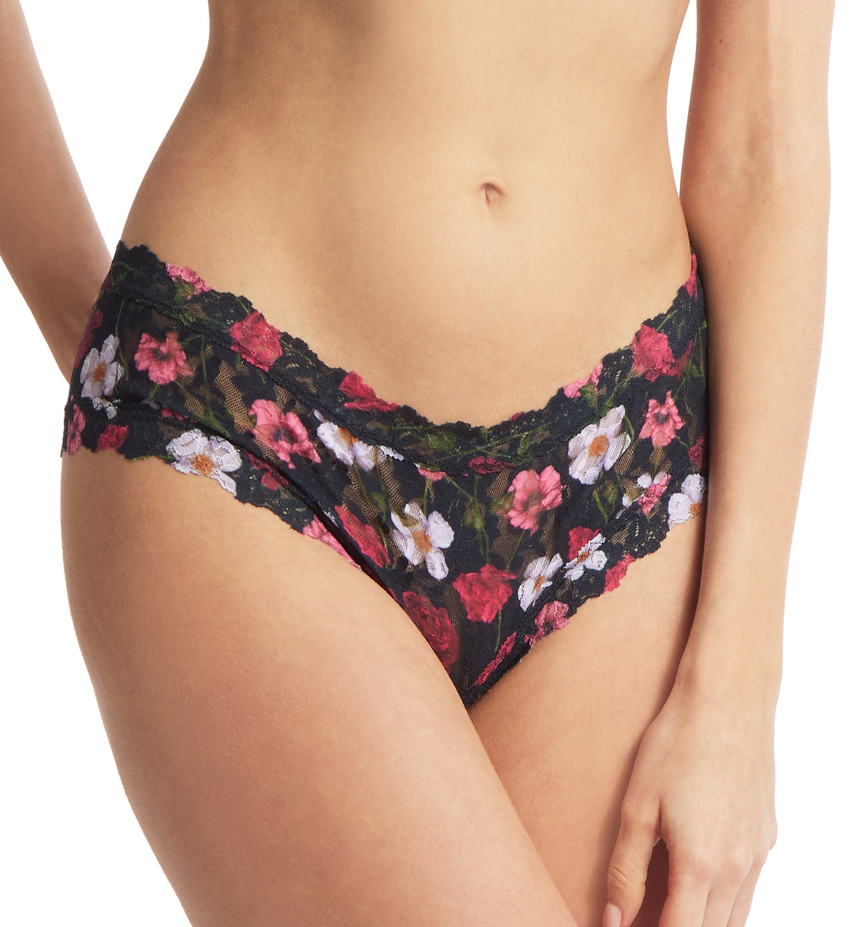 Hanky Panky After Midnight Open Gusset Cheeky Hipster (PR482921),Small,Am I Dreaming - Am I Dreaming,Small
