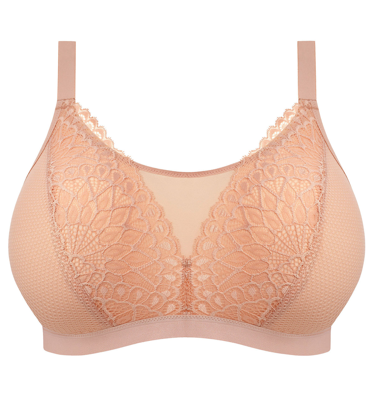 Elomi Tiernie Non Wire Bralette (303317),44H,Sahara - Sahara,44H