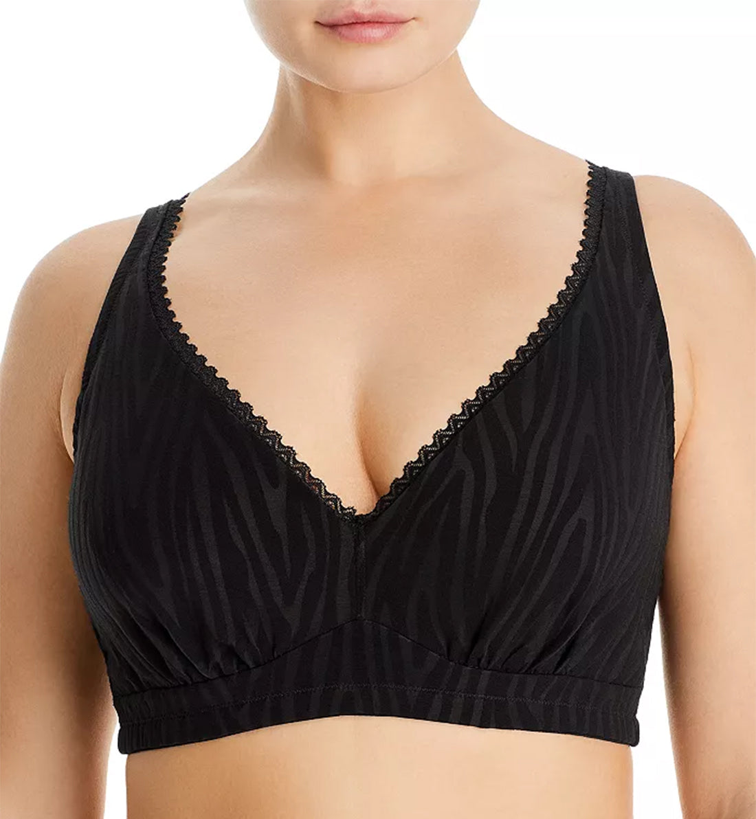 Cosabella Accra CURVY Bralette (ACCRA1310),XS,Black Zebra - Black Zebra,XS