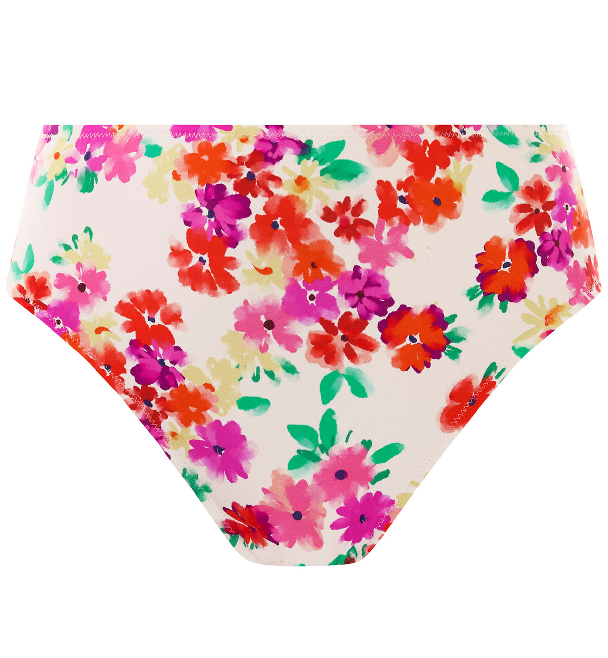 Freya Summer Soul High Waist High Leg Swim Brief (206478),XS,White - White,XS