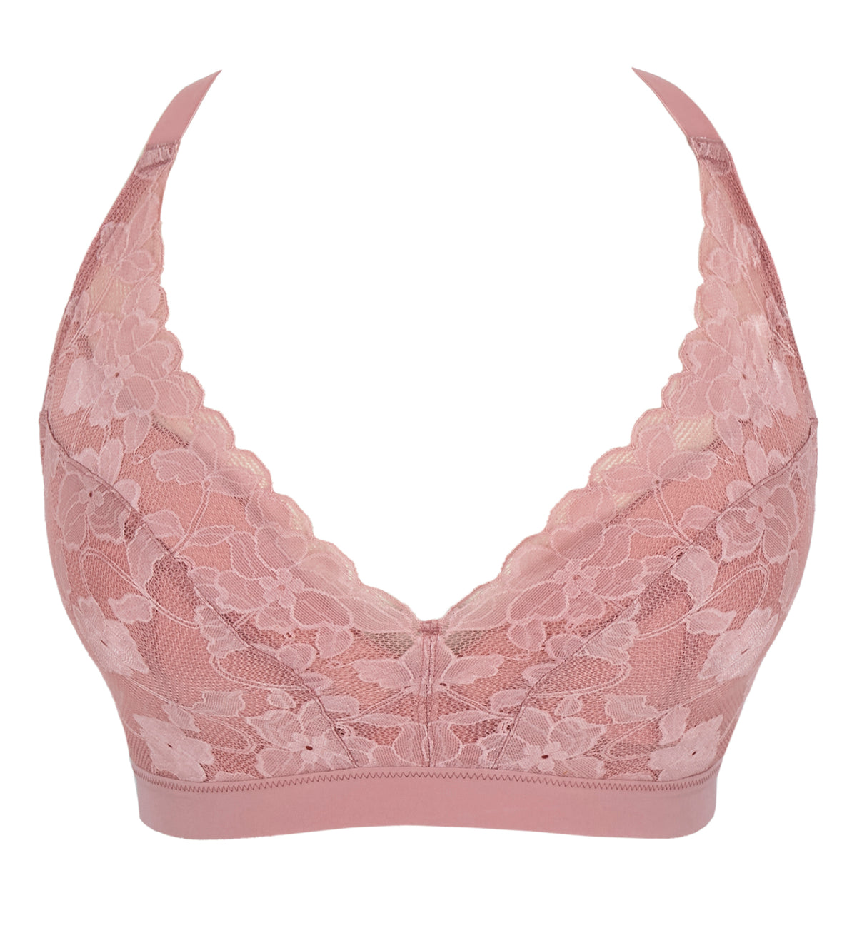 Panache Amour Non-Wire Full Cup Bra (11145),30DD,Rose Pink - Rose Pink,30DD