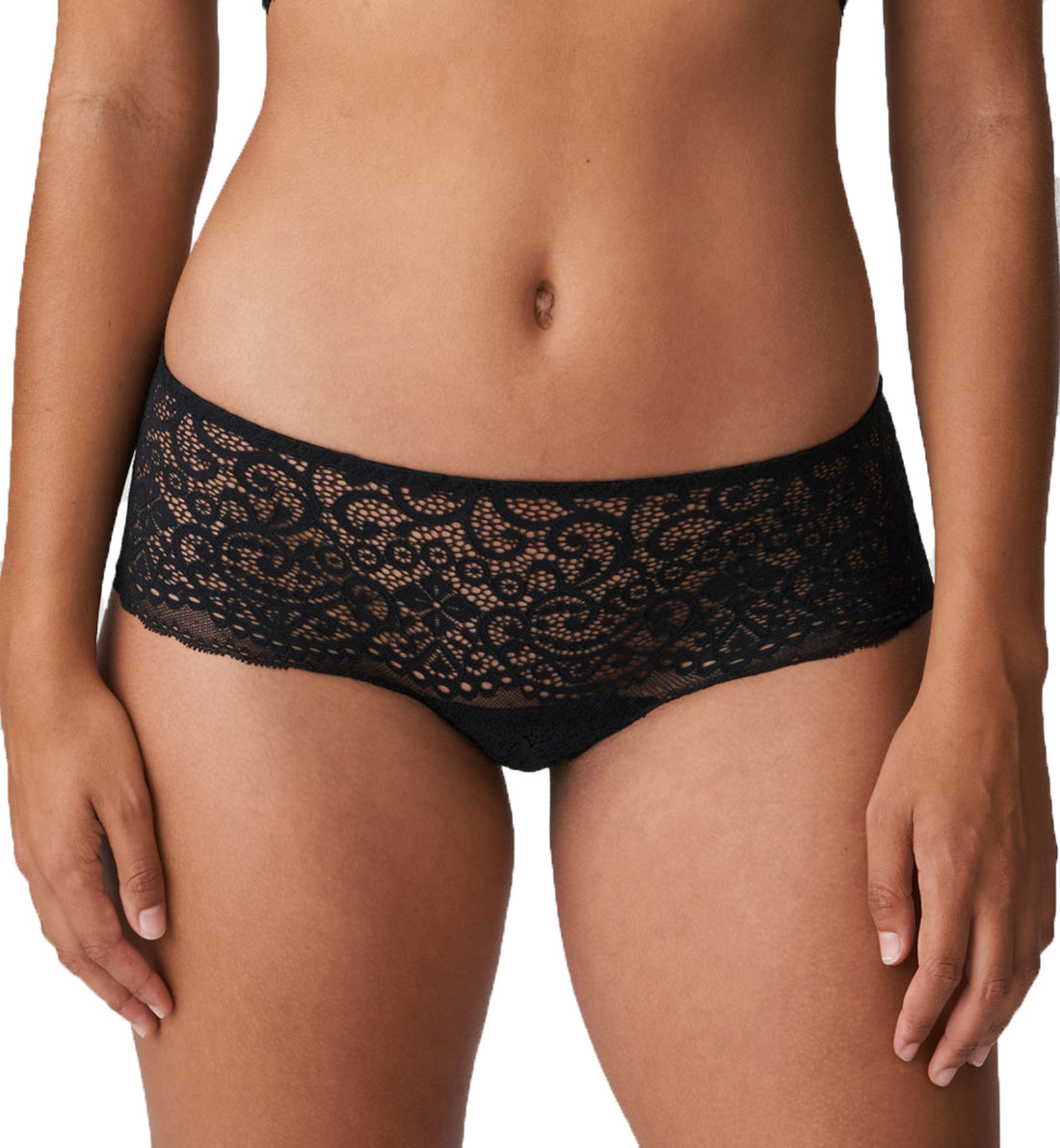 PrimaDonna Twist I DO Matching Hotpant Panty (0541602),XS,Black - Black,XS