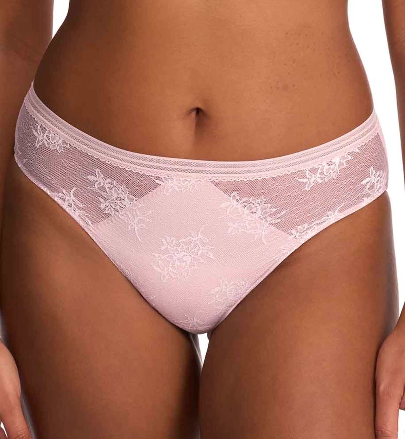 Natori Love Lace Hipster Panty (774351),XS,Pink Pearl/Warm White - Pink Pearl/Warm White,XS