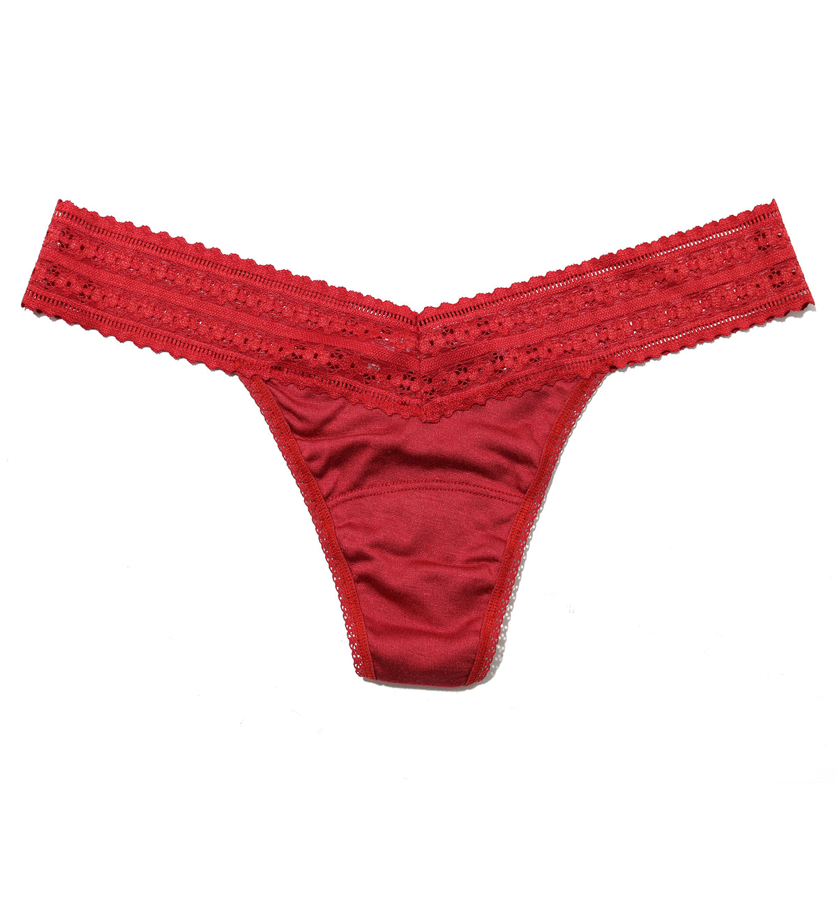 Hanky Panky DreamEase Low Rise Thong (631004),Burnt Sienna - Burnt Sienna,One Size