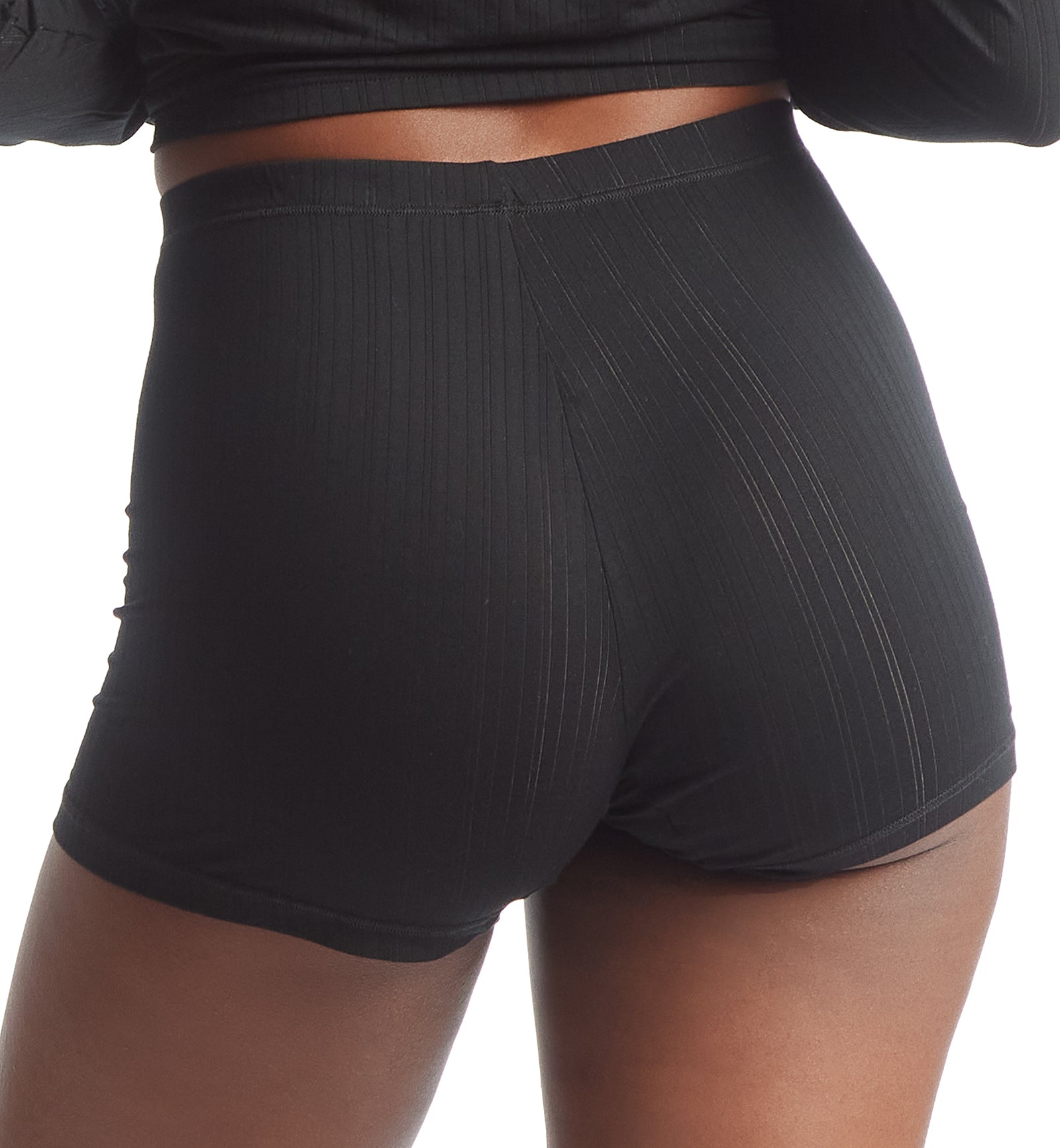 Hanky Panky MellowLuxe Boxer Brief (621252),XS,Black - Black,XS