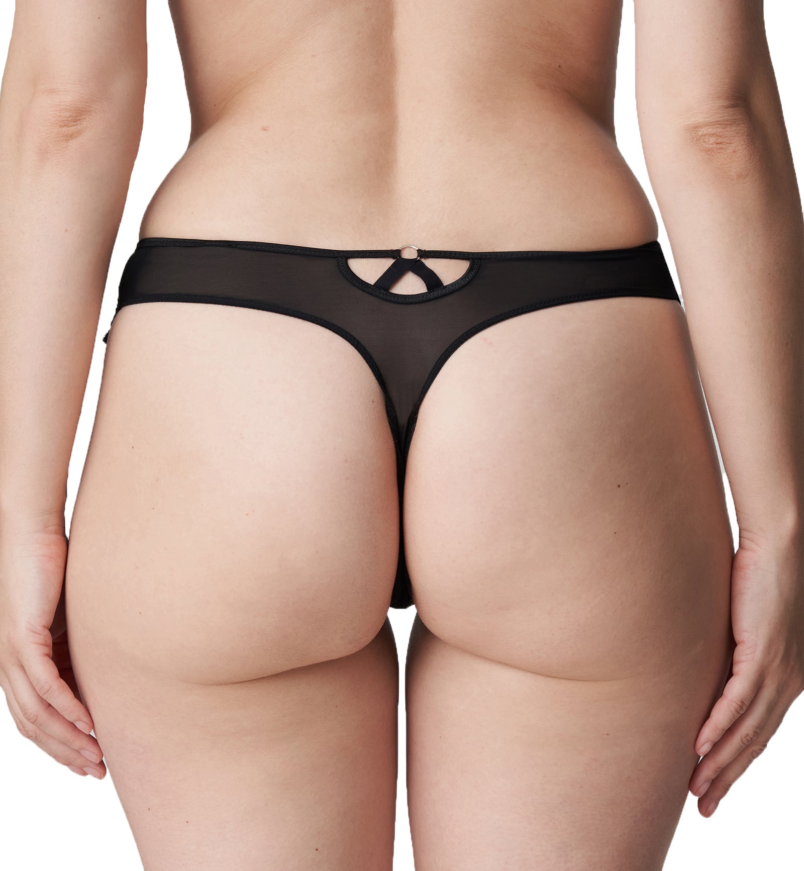 PrimaDonna Twist First Night Thong (0641880),XS,Black - Black,XS
