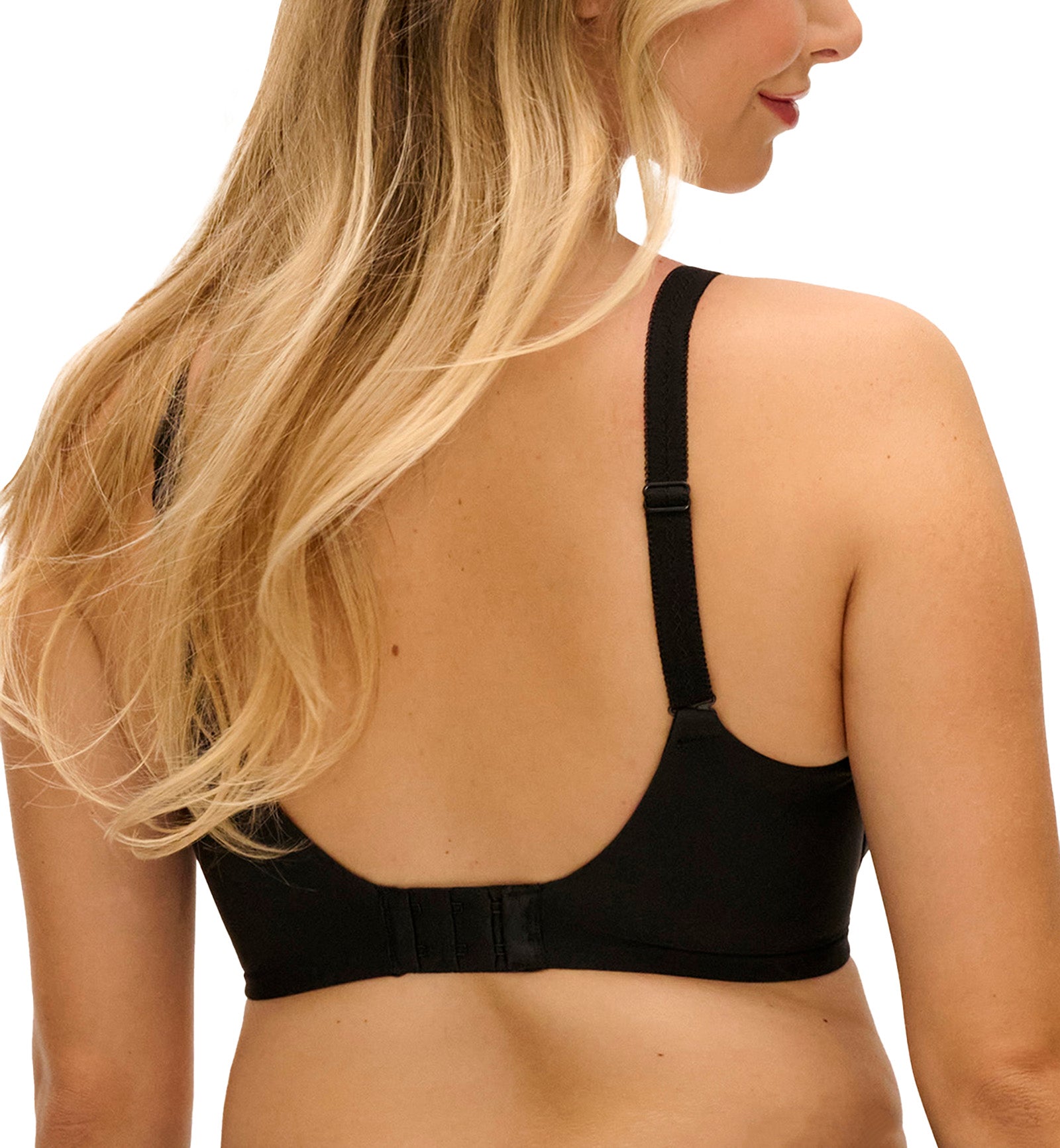Fantasie Evolution Comfort Side Support Underwire Bra (104401),30DD,Black - Black,30DD